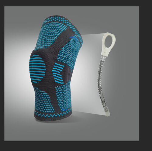 Spring Knee Protection Knee Guards for Sports Outdoor Jump Rope Basketball Knee Defense Cycling Running Men Silicone Knee Guards Wholesale