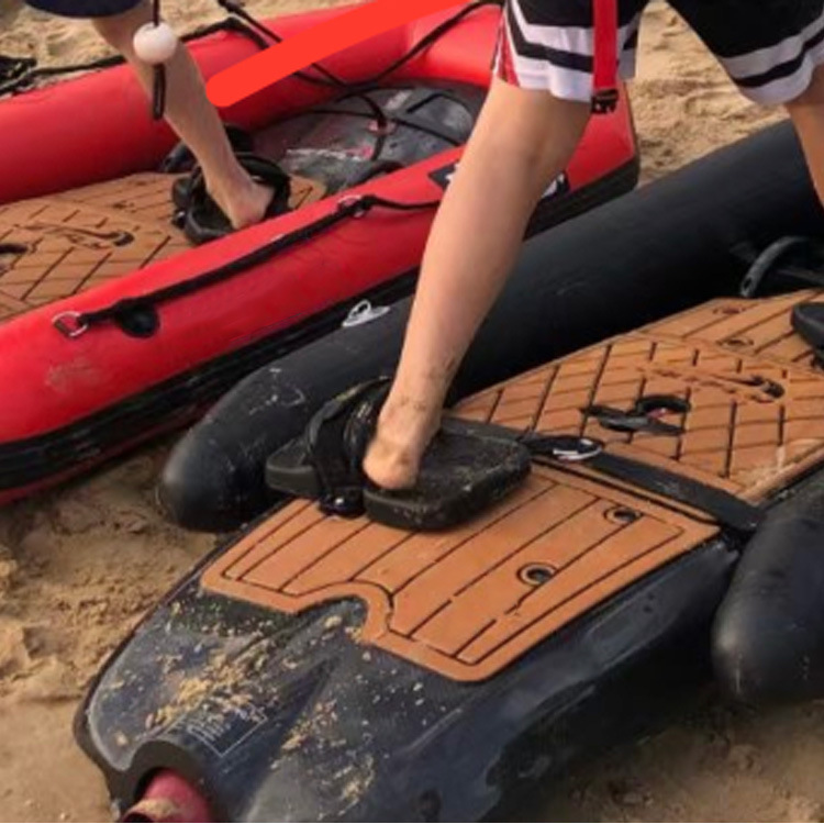 Carbon Fiber Power Surfboard Inflatable Auxiliary Float Tube Electric SUP Auxiliary Buoyancy Ring Paddleboard Airbag