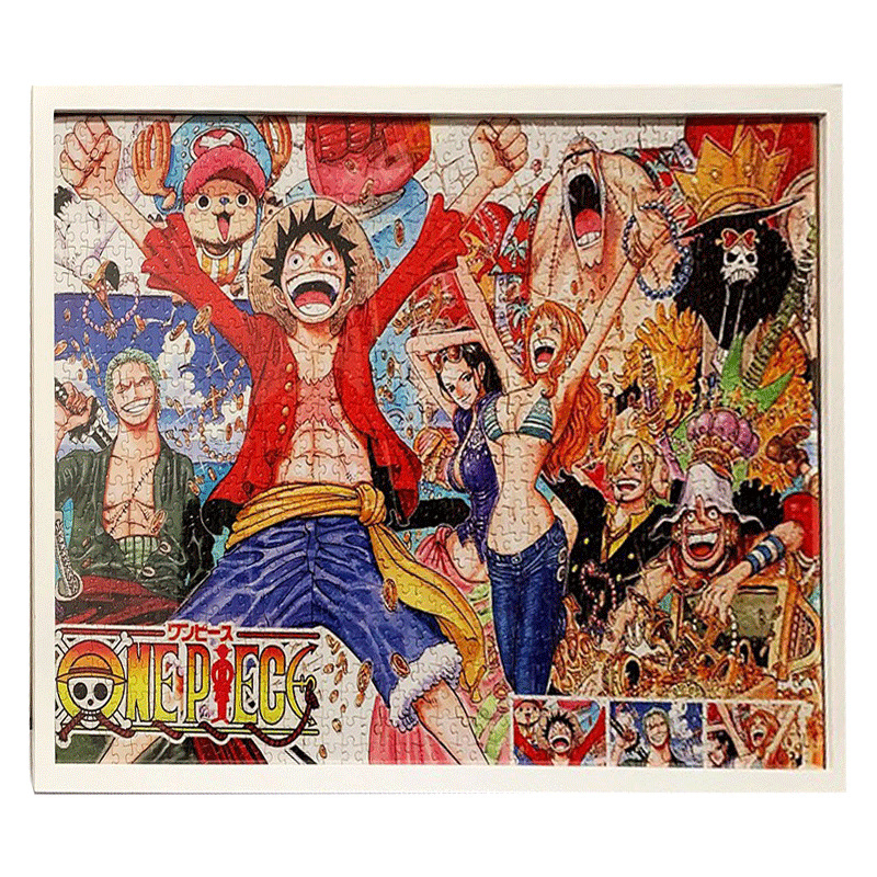 拼圖50x70 75相框1000片框架2000片裝裱實木黑色畫框全開掛牆