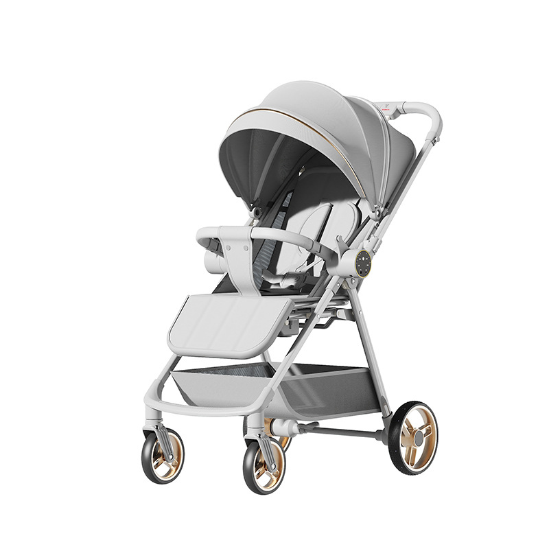 Carrito de bolsillo de paloma para bebés 0 - 3 años de edad bidireccional se puede sentar y reclinar mecedora eléctrica pasear carro para bebés