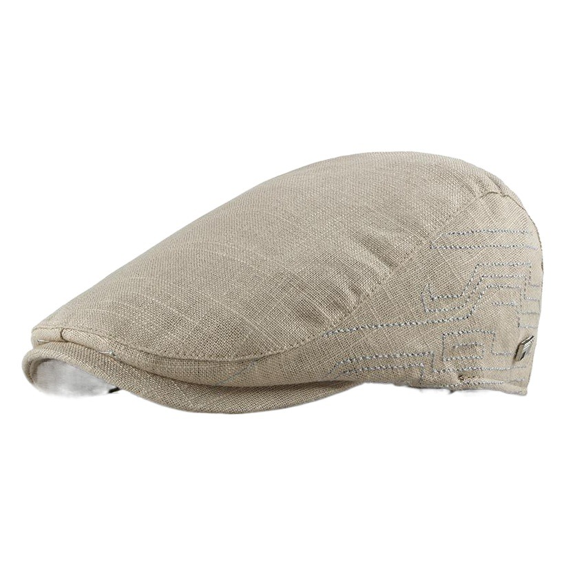 Británico retro artístico boina de los hombres de estilo coreano casual sombrero delantero casquillo enarbolado verano de las mujeres transpirable moda delgada