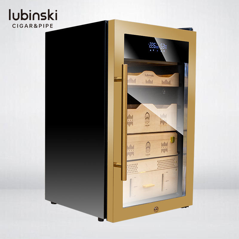 Rubin Sharansky Cigar cabinet intelligence frequency conversion Constant temperature and humidity Cedar wood LUBINSKI Humidor box RA-222