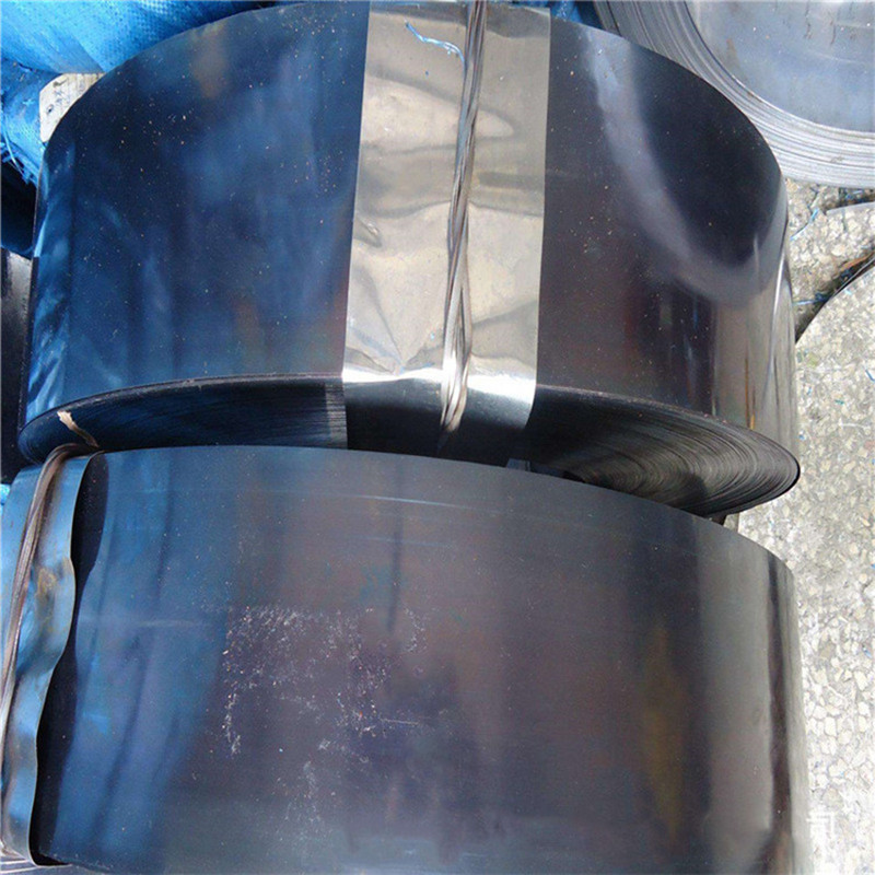 厂家直销65Mn弹簧钢 淬火高弹性发蓝锰钢片 耐磨卡簧垫片