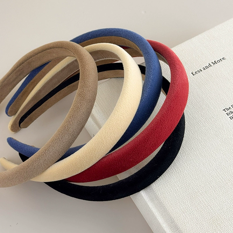 Headband for face washing, hairpins, retro hair accessory to go out, Korean style, simple and elegant design, internet celebrity