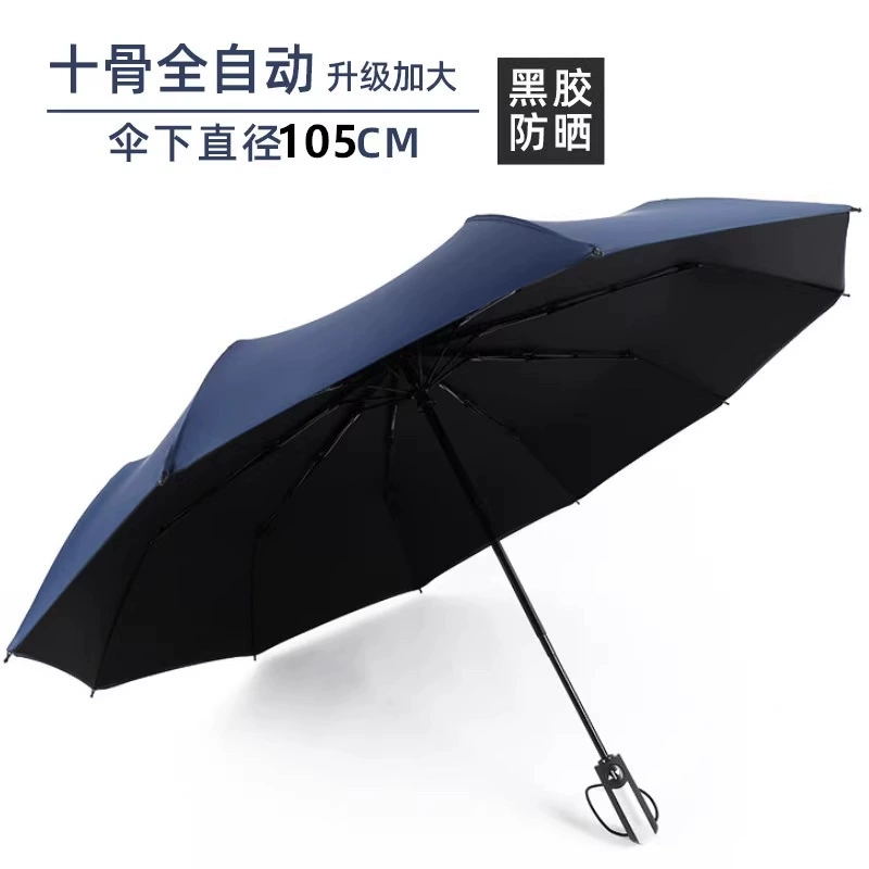 Automatic waterproof umbrella solar-powered, wholesale, custom-made, UV protection