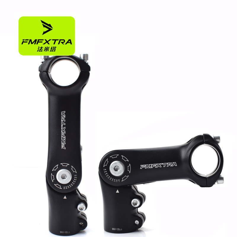 Mountain bike handle height increasing device faucet steering handle modified bicycle adjustable angle handle height increasing riser accessories