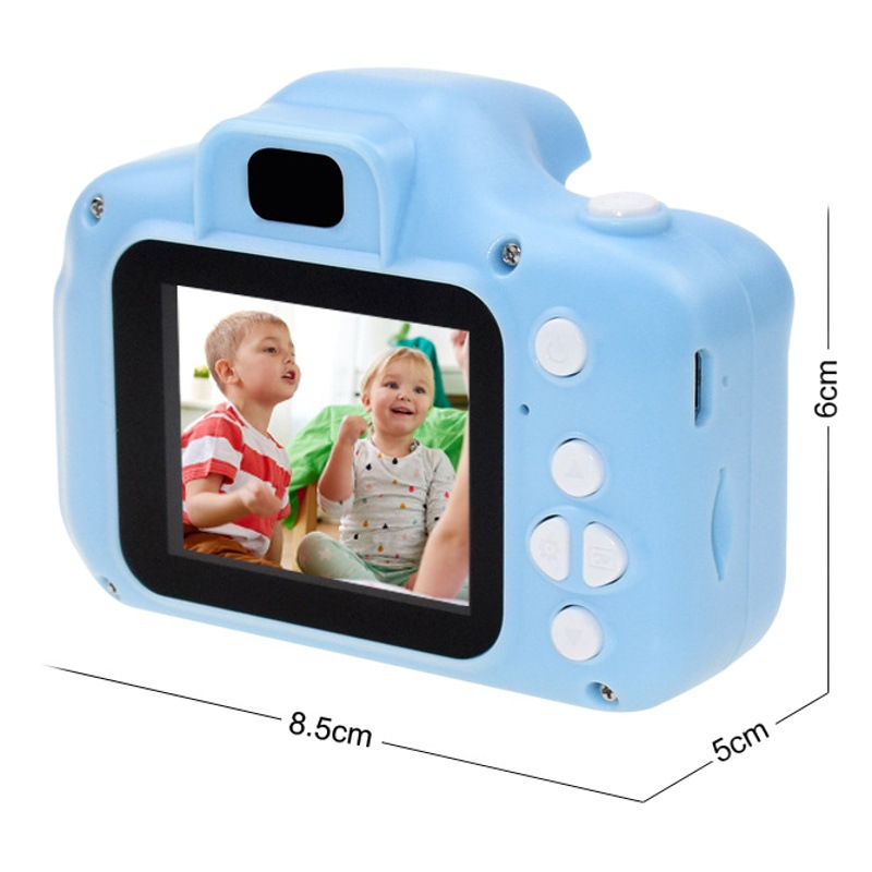 X2 HD cámara digital para niños cámara de dibujos animados transfronteriza portátil SLR CÁMARA DE REGALO fábrica de juguetes al por mayor