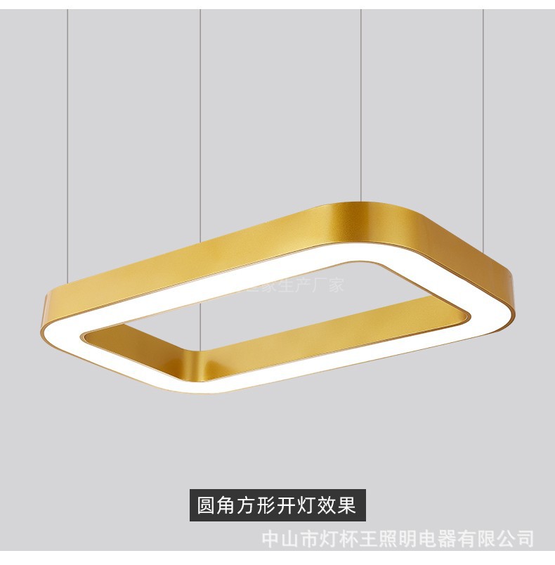 Pastelería de oro lámpara de oficina panadería postres sala de postres tienda oval lobby supermercado luces del centro comercial