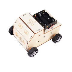 Science and Technology Small DIY Vacuum Car Children's Handmade Cleaning Car Garbage Car STEAM Educational Teaching Aids