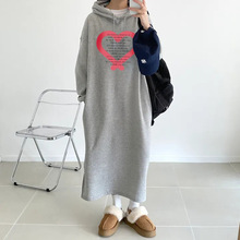 suitsuit韩版可爱美休闲撞色秋冬好穿时髦连衣裙2024秋冬新款显瘦