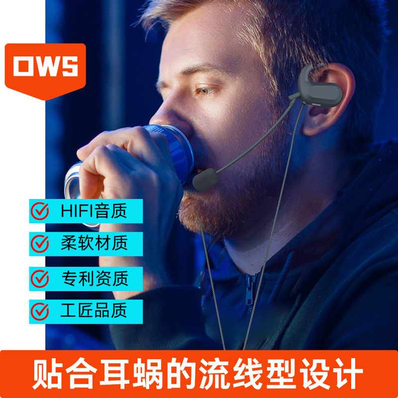 电脑耳机麦克风二合一带麦有线不入耳挂耳式头戴式耳麦USB接口|undefined