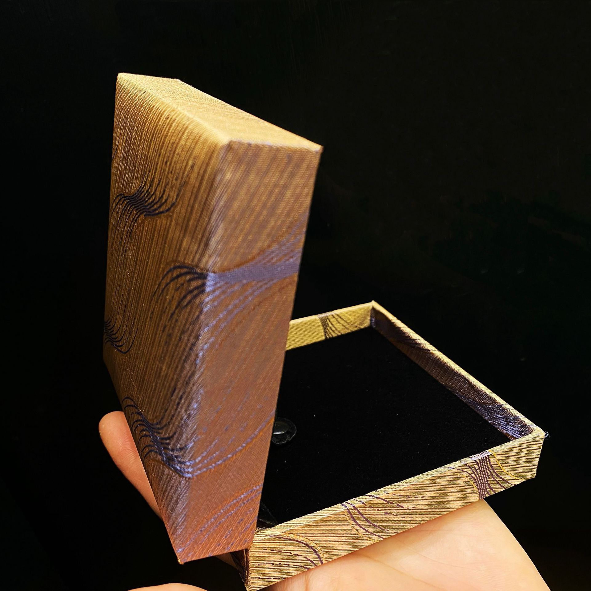 时尚包装礼品盒首饰精美实用珠宝创意精致珠宝盒蝴蝶戒指盒首饰盒