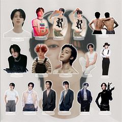 Jimin Park's New Album Acrylic Double-Sided Standing Desk Decor Celebrity Merchandise Same as Original - 2023