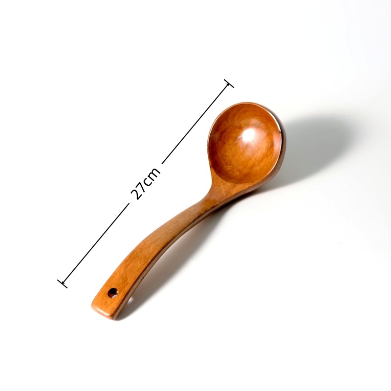 27*8.5cm 큰 곡선 숟가락 (Kemu 오래된 페인트)