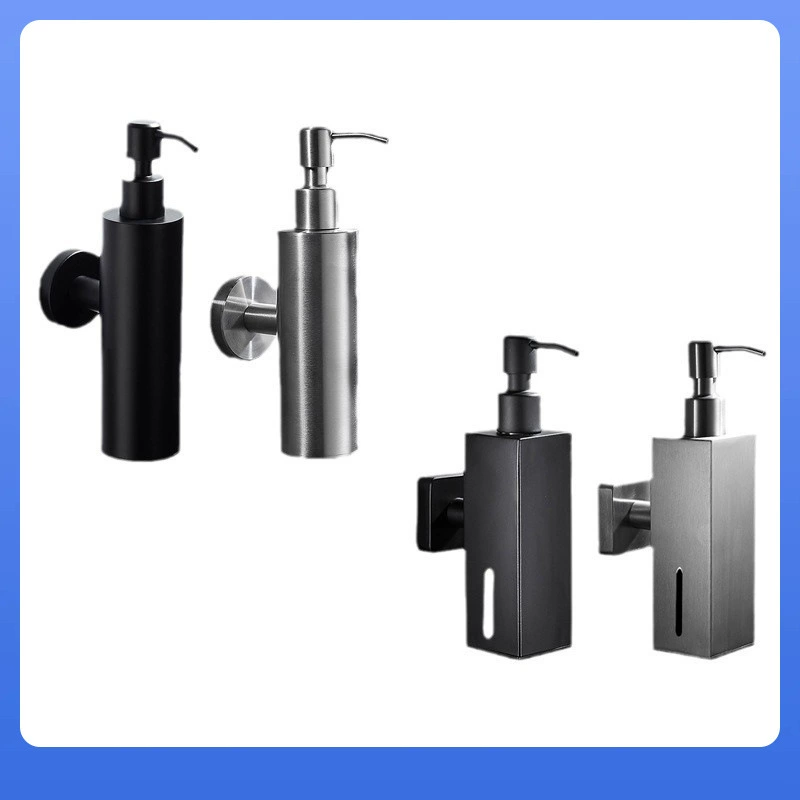 Soap stainless steel, shampoo, shower gel, box