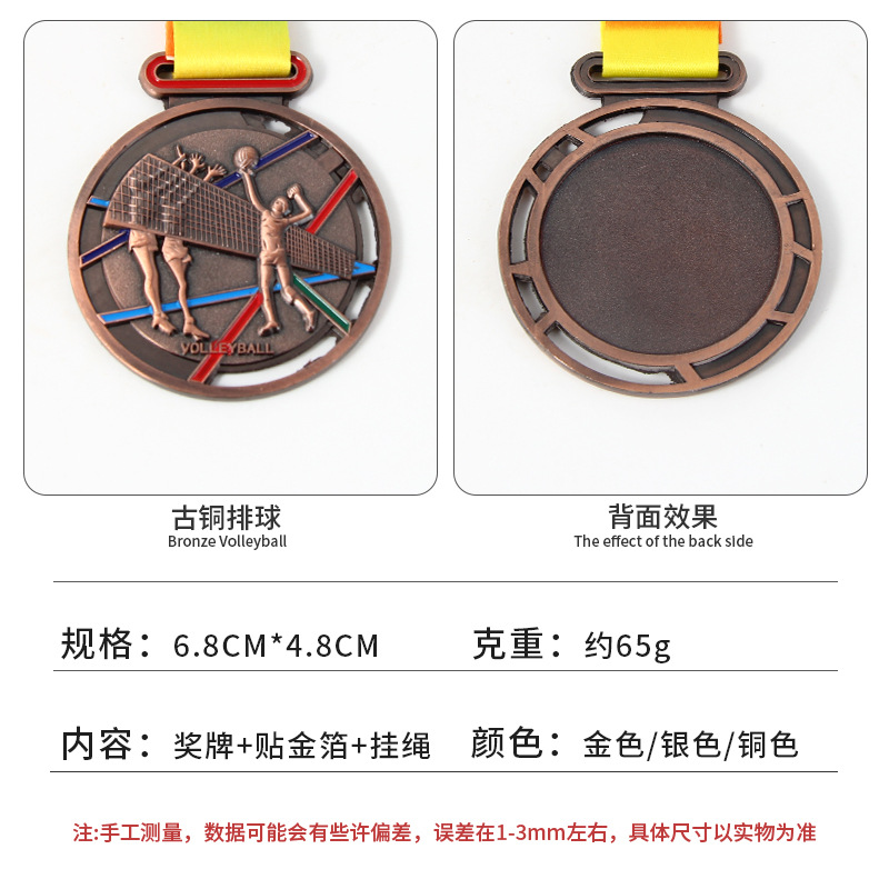Juegos de baloncesto medallas de honor juegos de oro creativos medallas conmemorativas al por mayor en stock