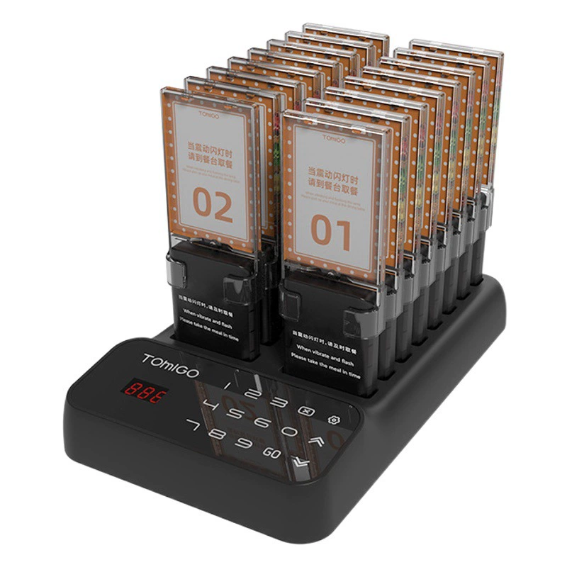 Устройство вызова P62, один на 16 номеров, для ресторанов, кафе, локоматов, управления очередью, машина для вызова по номеру, звук и свет.