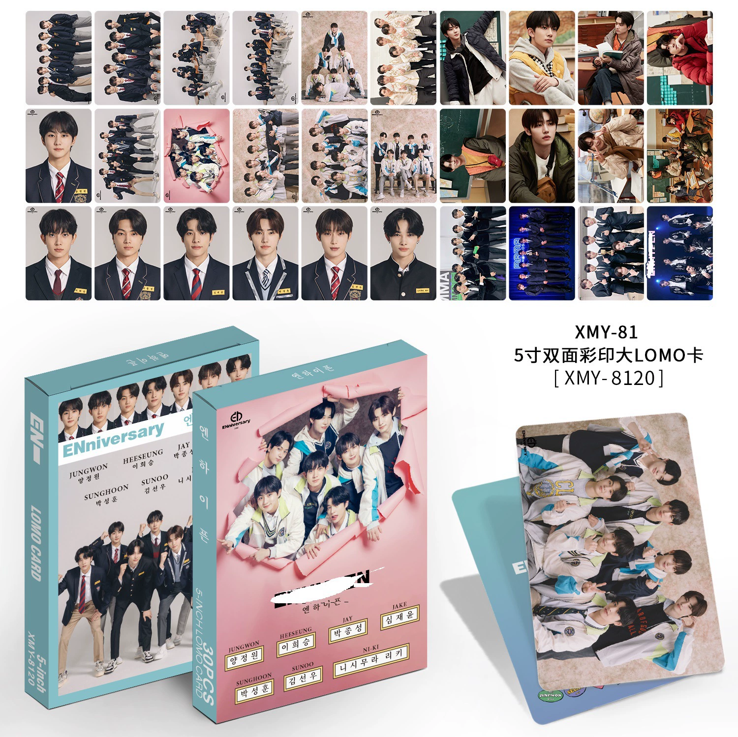 Total Chain Five - дюймовая Lomo карта Blind Twice BL розовые чернила Slam Dunk Star Anime 3R двусторонняя Lomo карта 30