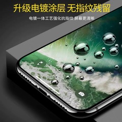 適用蘋果全屏鋼化膜11大視窗12pro全屏覆蓋xs手機膜xr/max/78Plus