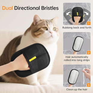 Cross-Border Cat Hair Brushing Gloves, Dog Shaver, Pet Electrostatic Hair Brush, Pet Electrostatic Hair Removal Brush, Hair Removal Comb