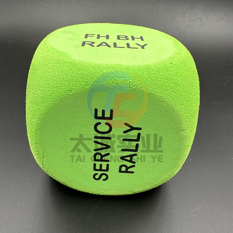 厂家生产海绵方块EVA材质圆角样式骰子研磨彩色方块骰子支持来做