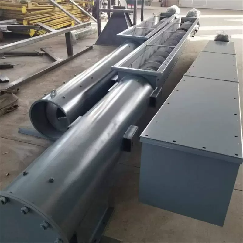 厂家供应不锈钢螺旋输送机管式螺旋输送设备餐厨垃圾螺旋输送机