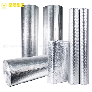 热反射保温管道铝箔气泡隔热卷材 应用仓库屋顶空调管道防潮防湿