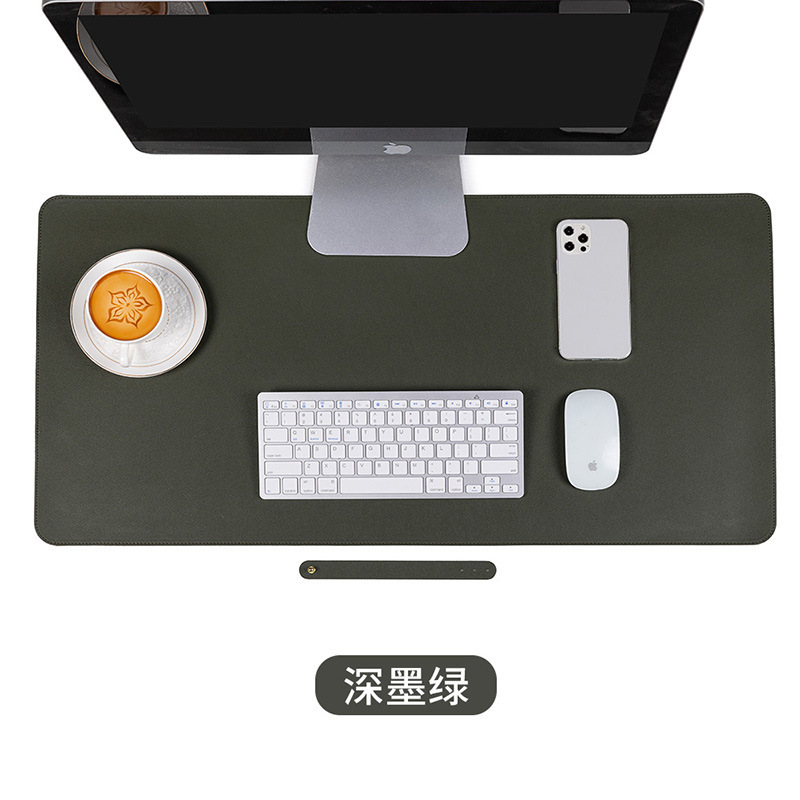 現品コンピュータマウスマット超大型オフィステーブルパッド大防水皮革パッド|undefined