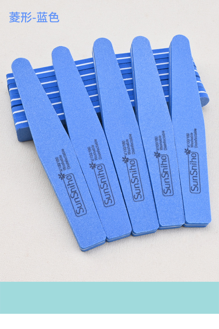 Lima Romboide para Uñas de Esponja, Doble Cara, para Manicura image 11