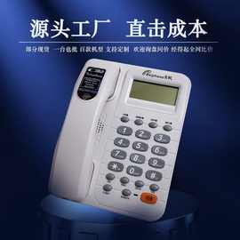 固定电话机家用老人座机大铃声音量选择来电显示telephone