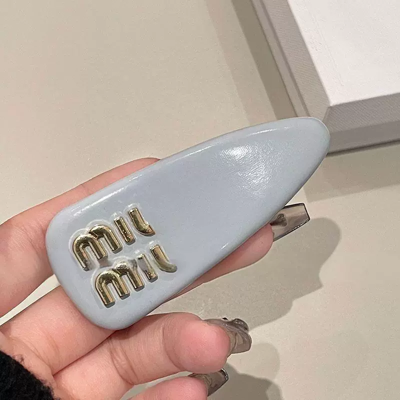 Miumiu, модная заколка для волос, универсальные шпильки, шпилька