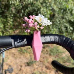 インディペンデント新品バイクフラワーヴェーズfor Handlebars自転车花瓶入れ