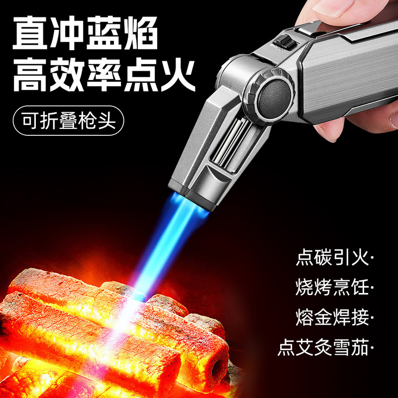 折りたたみ式直噴火炎銃回転式イグナイタースプレーガンライター価格制御59|undefined