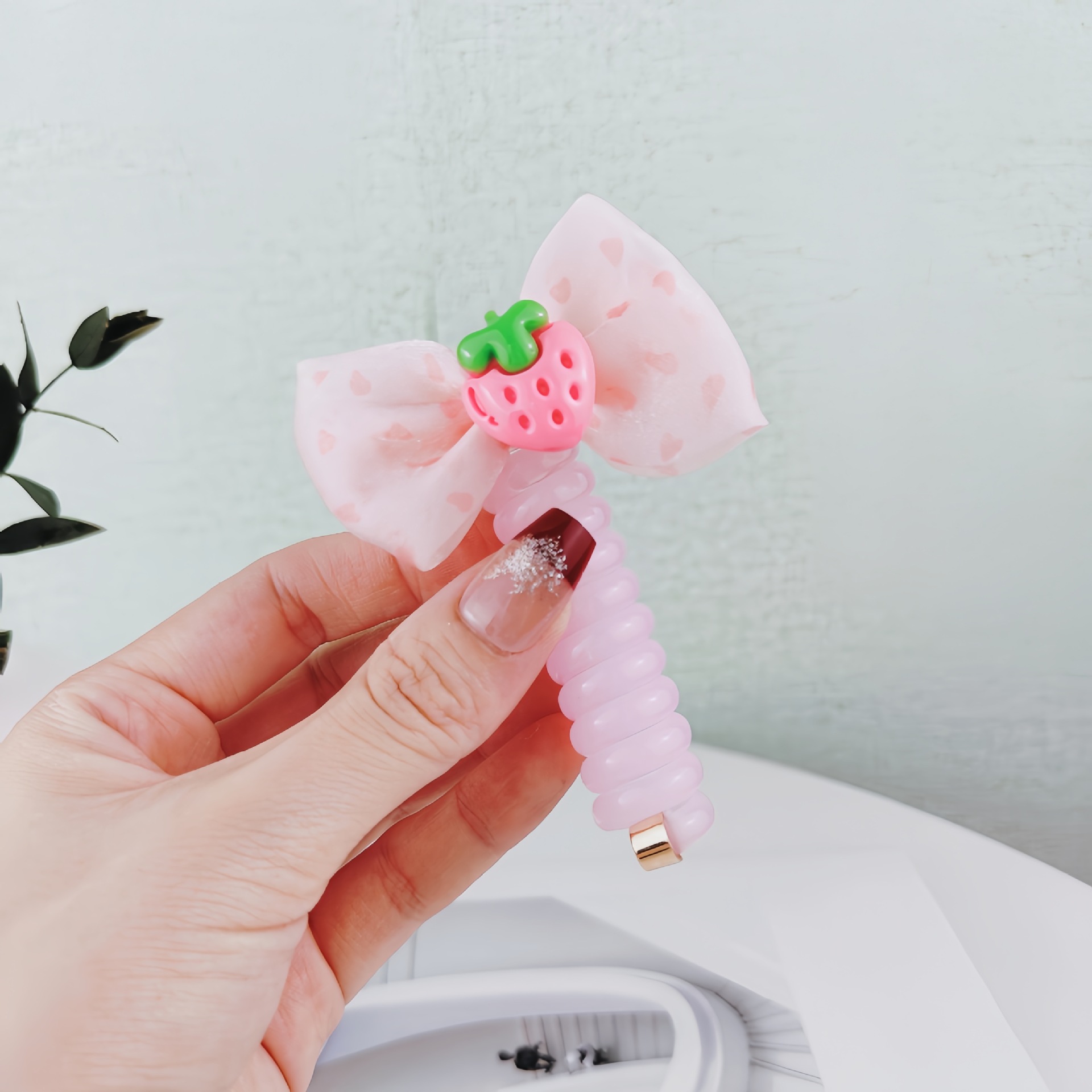 Niños bobinado línea telefónica anillo de cabello chica burbuja trenzada cuerda de cabello de alta elasticidad no daña el cabello 2024 nuevos accesorios para el cabello