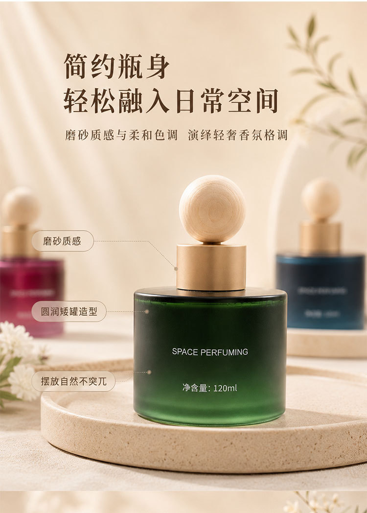 Car Air Freshener, Car Perfume, Planet-Shaped Wooden Stick, Light Fragrance, Liquid Fragrance, Home and Car Long-Lasting Scent