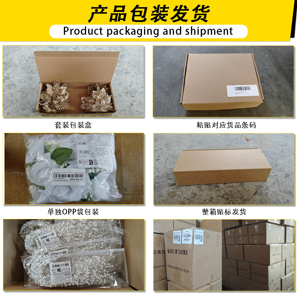 Transfronterizos 6 flores de flores de flores de flores de boda de tulipán de berry en el día de San Valentín