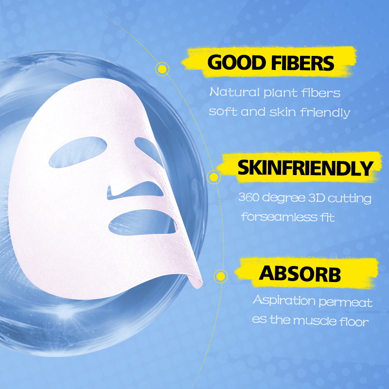 Full English SADOER Blueberry Plant Extract Skin Care Goddess Hydrating Moisturizing Face Mask Sheet_voghion.com