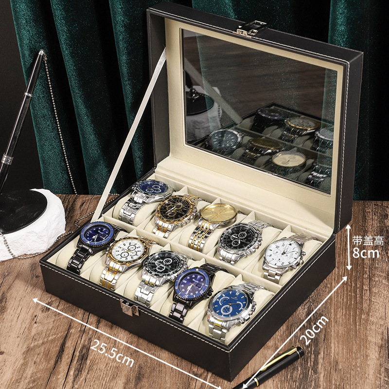 표준 버전 10자리 시계 상자