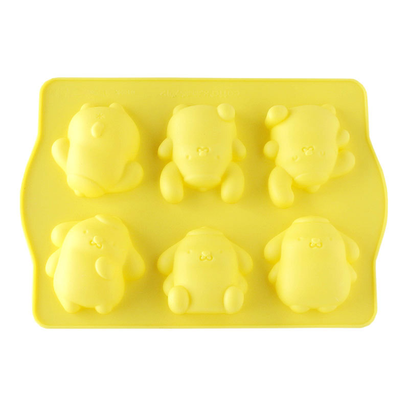 Pastel de silicona molde pudín perro KT gato grado alimenticio dibujos animados pastel bandeja para hornear cubo hielo chocolate alta resistencia a la temperatura