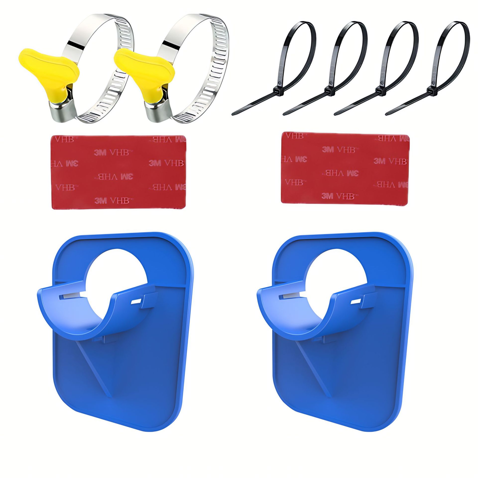 파란색 2개 + 호스 클램프