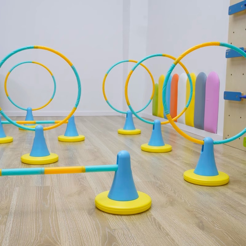 Vientiane nuevo juego taburete de un ángulo perforación juguetes físicos equipos de entrenamiento sensorial para niños pequeños deportivos al aire libre barracas