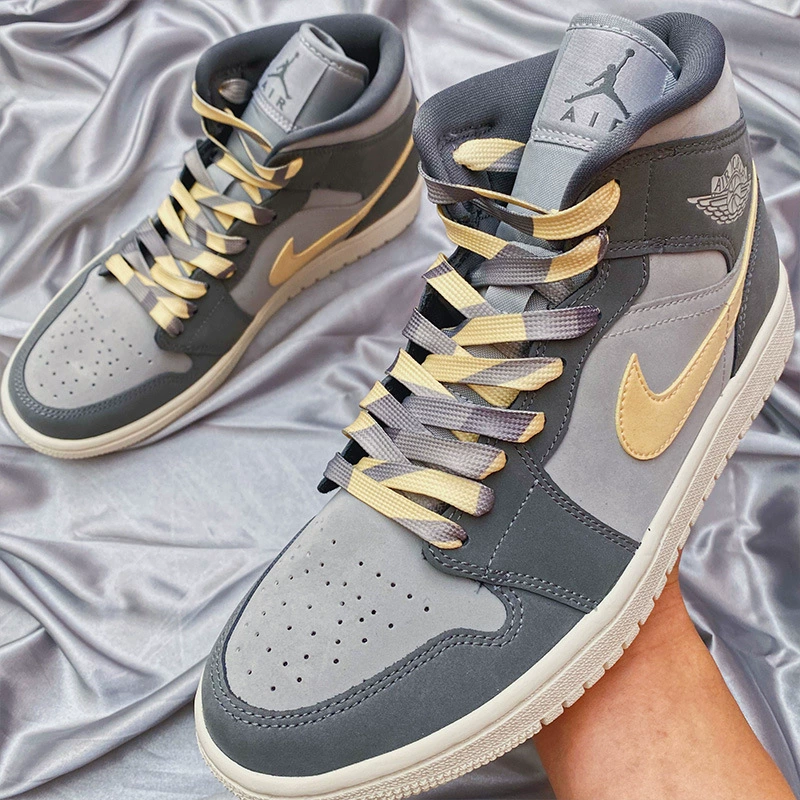 Шнурки для Nike Air Force 1 и Air Jordan 1, плоские трёхцветные, 120–160 см