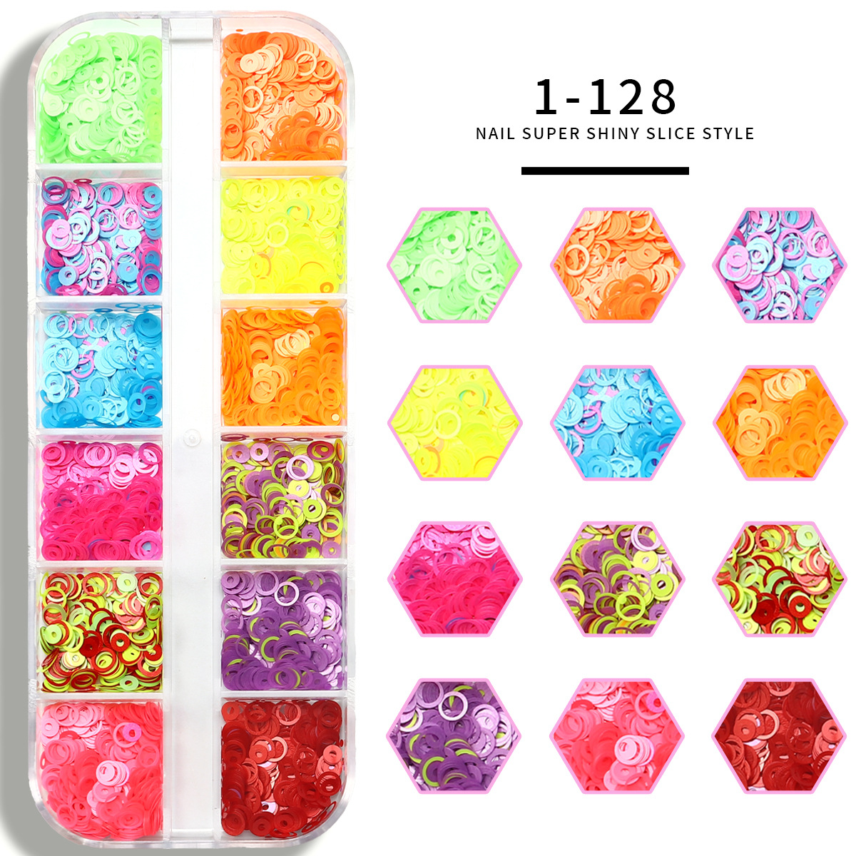 MJSP - 1 - 128 ¿ lentejuelas de círculo