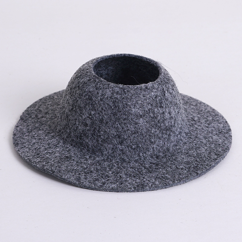 Labu nuevo sombrero de feltero abierto sombrero de cúpula sombrero accesorios de moda sombrero mini sombrero muñeca