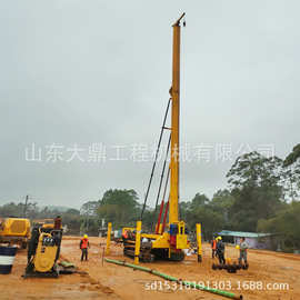 cfg长螺旋打桩机型号 建筑地基长螺旋打桩机 长螺旋打桩机图片