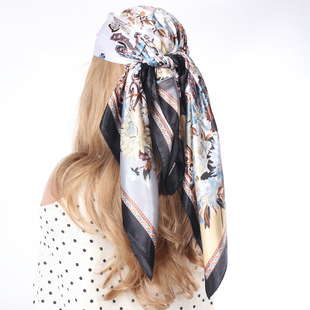 �����ׁ��L����ɫ���z��Ů 90*90cm�R���󷽽��羳؛Դһ�����l