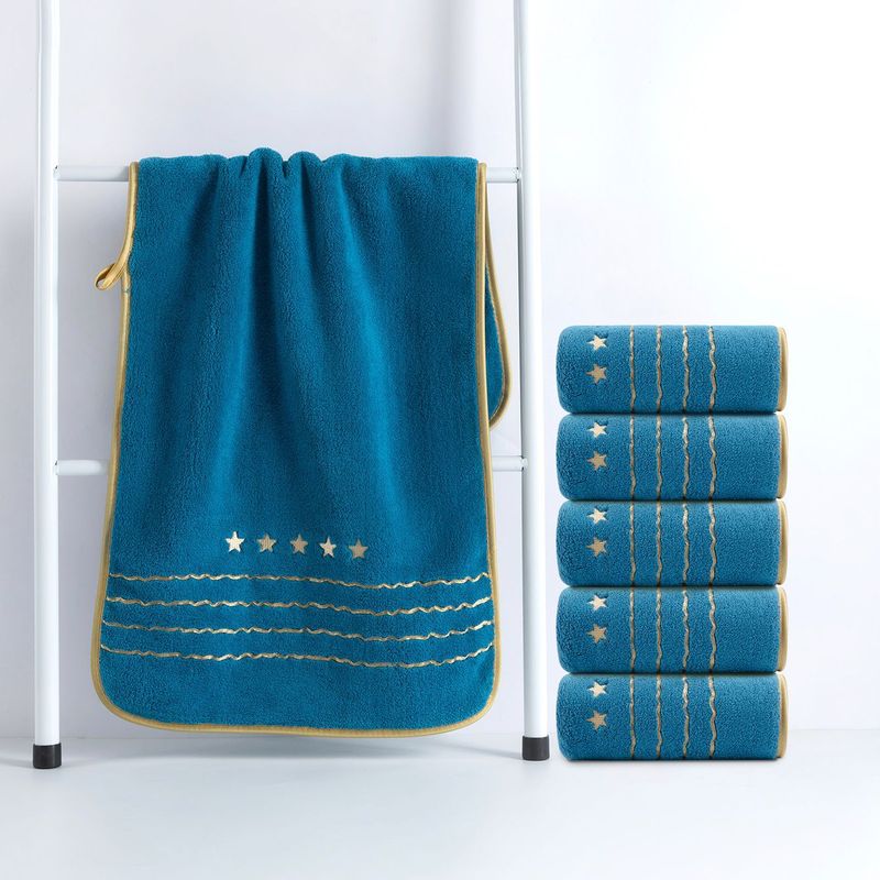 TEMUとAmazonで人気の同型商品、クロスボーダー専用の高級コーラルフリース織りバスタオル|undefined