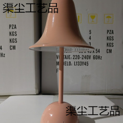 卧室充电铃铛台灯北欧现代简约学习婚房桌面摆件可爱餐厅
