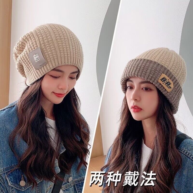 帽子とネックスカーフ一体型サイクリングハット、男性と女性用、秋冬の新しい暖かい防風性と耐寒性のプルオーバー、ベルベットの厚みのある耳保護帽子|undefined