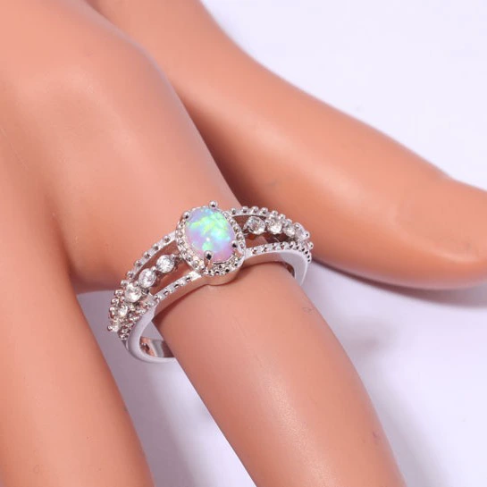 Fashionable gemstone ring, Aliexpress, European style